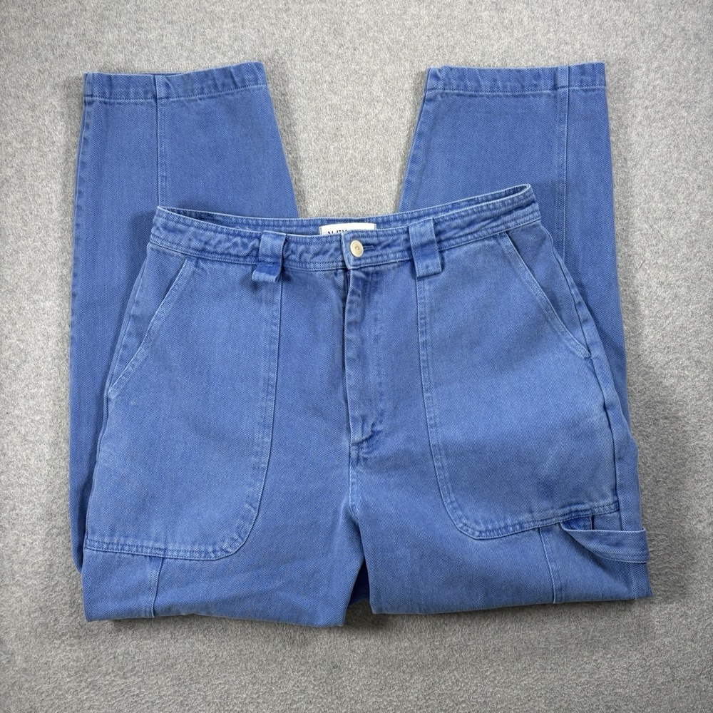 ALEX MILL Pants Womens 31 Blue Carpenter Phoebe Barrel Tapered Jeans